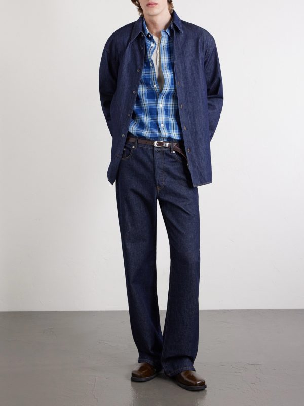 Julian Checked Organic Cotton Shirt - OU Julian Checked Organic Cotton Shirt - OU