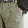 Straight-Leg Herringbone Cotton Trousers - CU Straight-Leg Herringbone Cotton Trousers - CU