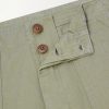 Straight-Leg Herringbone Cotton Trousers - E1 Straight-Leg Herringbone Cotton Trousers - E1