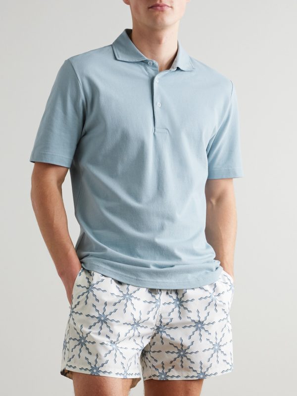 Luca Cotton Polo Shirt - FR Luca Cotton Polo Shirt - FR