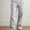Luan Straight-Leg Linen and Cotton-Blend Drawstring Trousers - FR Luan Straight-Leg Linen and Cotton-Blend Drawstring Trousers - FR