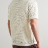 Pinto Crocheted Cotton Shirt - BK Pinto Crocheted Cotton Shirt - BK