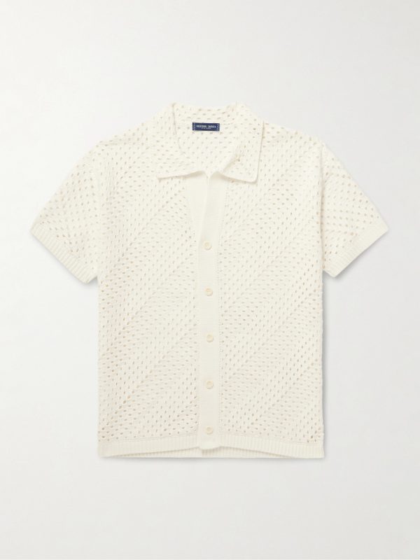 Pinto Crocheted Cotton Shirt Pinto Crocheted Cotton Shirt
