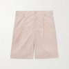Serano Pleated Wool Shorts