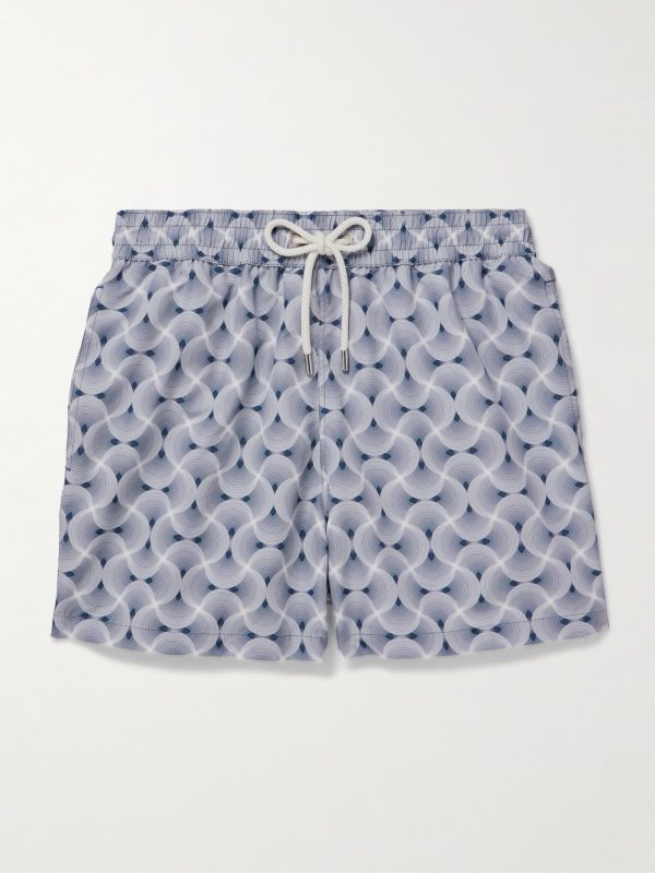 Rio Straight-Leg Mid-Length Recycled Swim Shorts Rio Straight-Leg Mid-Length Recycled Swim Shorts