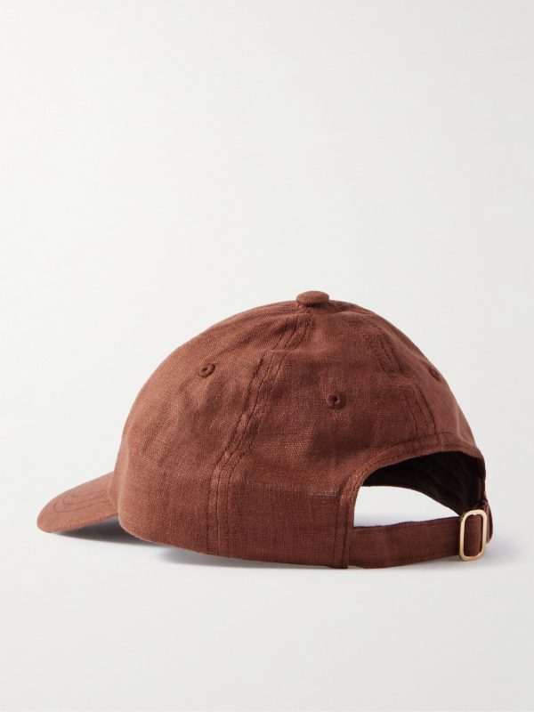 Fernando Linen Baseball Cap - BK
