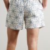 Rio Straight-Leg Mid-Length Recycled Swim Shorts - BK Rio Straight-Leg Mid-Length Recycled Swim Shorts - BK