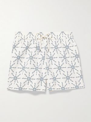 Rio Straight-Leg Mid-Length Recycled Swim Shorts Rio Straight-Leg Mid-Length Recycled Swim Shorts