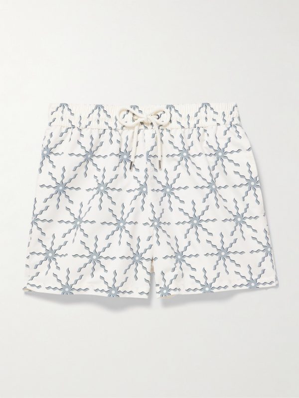 Rio Straight-Leg Mid-Length Recycled Swim Shorts Rio Straight-Leg Mid-Length Recycled Swim Shorts