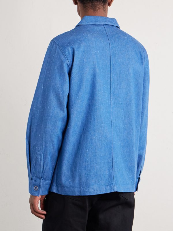 Denim Blouson Jacket - BK Denim Blouson Jacket - BK