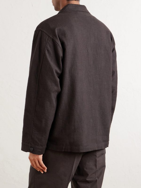 M43 Linen Overshirt - BK M43 Linen Overshirt - BK