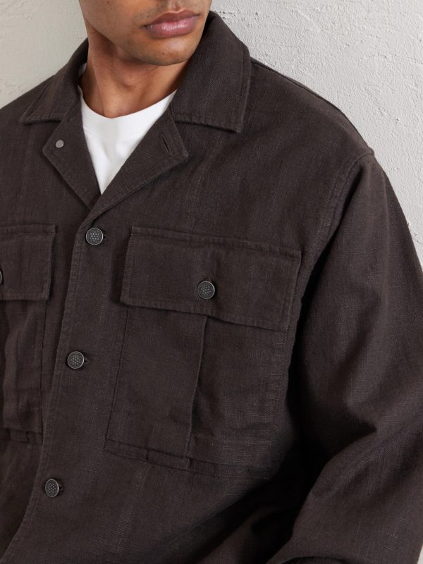 M43 Linen Overshirt - CU M43 Linen Overshirt - CU