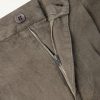 Straight-Leg Pleated Linen Trousers - E1 Straight-Leg Pleated Linen Trousers - E1