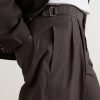 Safari Straight-Leg Cotton-Poplin Trousers - CU Safari Straight-Leg Cotton-Poplin Trousers - CU