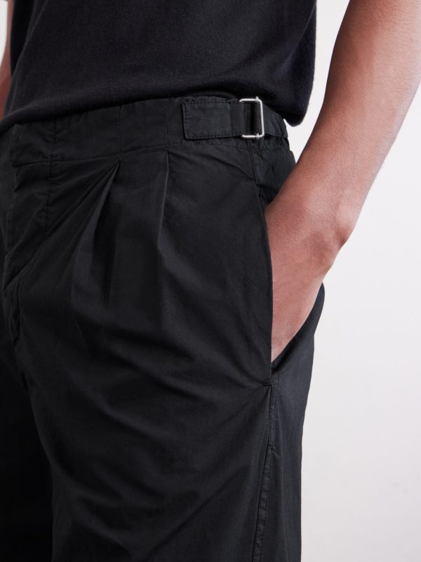 Safari Straight-Leg Cotton-Poplin Trousers - E2 Safari Straight-Leg Cotton-Poplin Trousers - E2