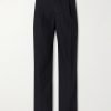 Safari Straight-Leg Cotton-Poplin Trousers Safari Straight-Leg Cotton-Poplin Trousers