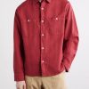Cotton and Linen-Blend Overshirt - FR