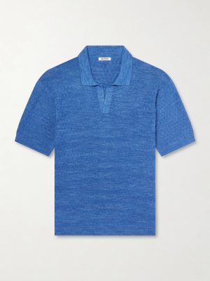 Knitted Cotton Polo Shirt Knitted Cotton Polo Shirt