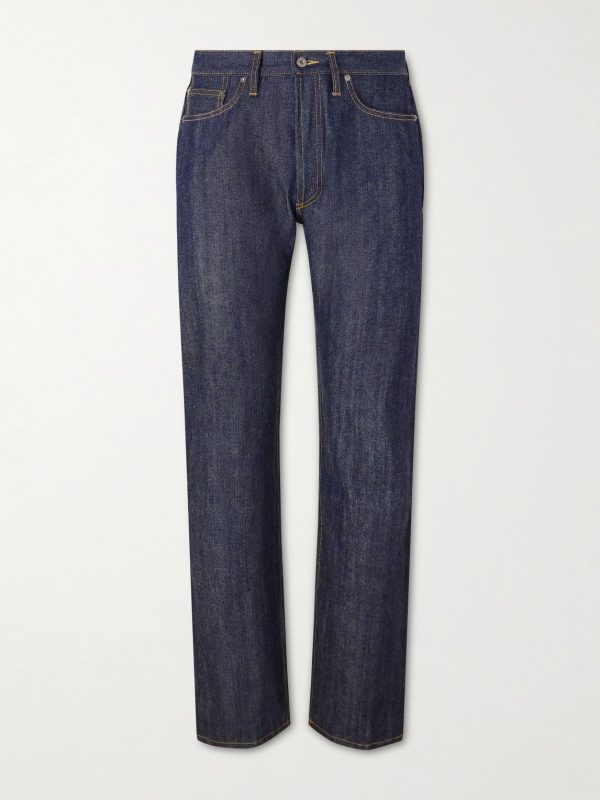 CS-100x Classic Straight-Leg Selvedge Jeans CS-100x Classic Straight-Leg Selvedge Jeans