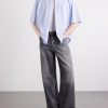 Striped Cotton-Poplin Shirt - OU Striped Cotton-Poplin Shirt - OU
