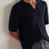 Knitted Cotton Polo Shirt - CU Knitted Cotton Polo Shirt - CU