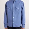Cotton and Linen-Blend Shirt - FR
