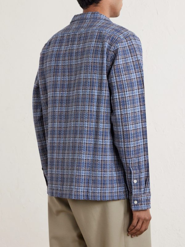 Checked Cotton-Flannel Shirt - BK Checked Cotton-Flannel Shirt - BK