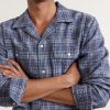 Checked Cotton-Flannel Shirt - CU Checked Cotton-Flannel Shirt - CU