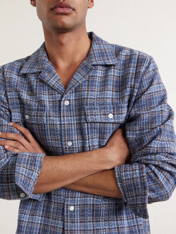 Checked Cotton-Flannel Shirt - CU Checked Cotton-Flannel Shirt - CU