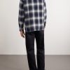 Checked Cotton-Flannel Shirt - BK Checked Cotton-Flannel Shirt - BK