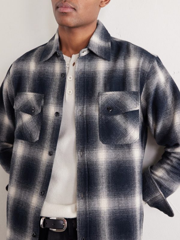 Checked Cotton-Flannel Shirt - CU Checked Cotton-Flannel Shirt - CU