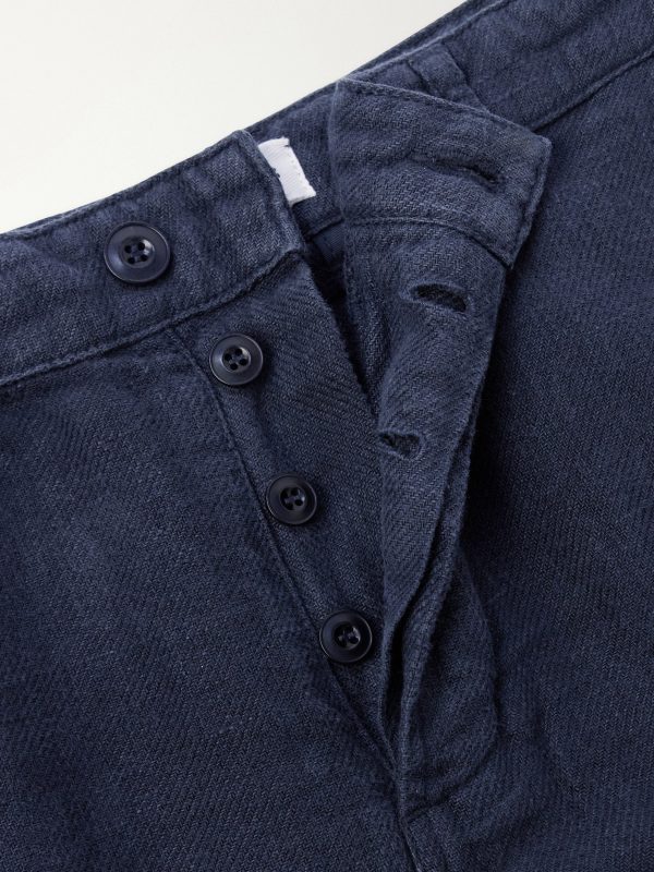 Straight-Leg Linen Trousers - E1 Straight-Leg Linen Trousers - E1