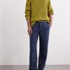 Straight-Leg Linen Trousers - OU Straight-Leg Linen Trousers - OU