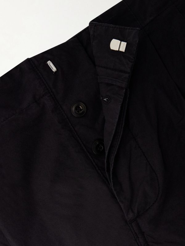 Safari Straight-Leg Pleated Cotton-Poplin Shorts - E1 Safari Straight-Leg Pleated Cotton-Poplin Shorts - E1