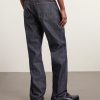 RS-100x Relaxed Straight-Leg Selvedge Jeans - BK