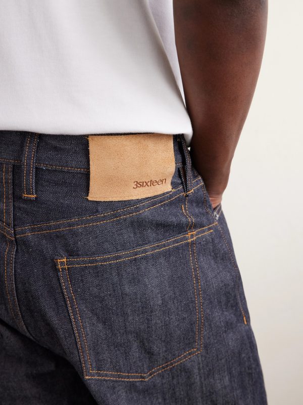RS-100x Relaxed Straight-Leg Selvedge Jeans - CU