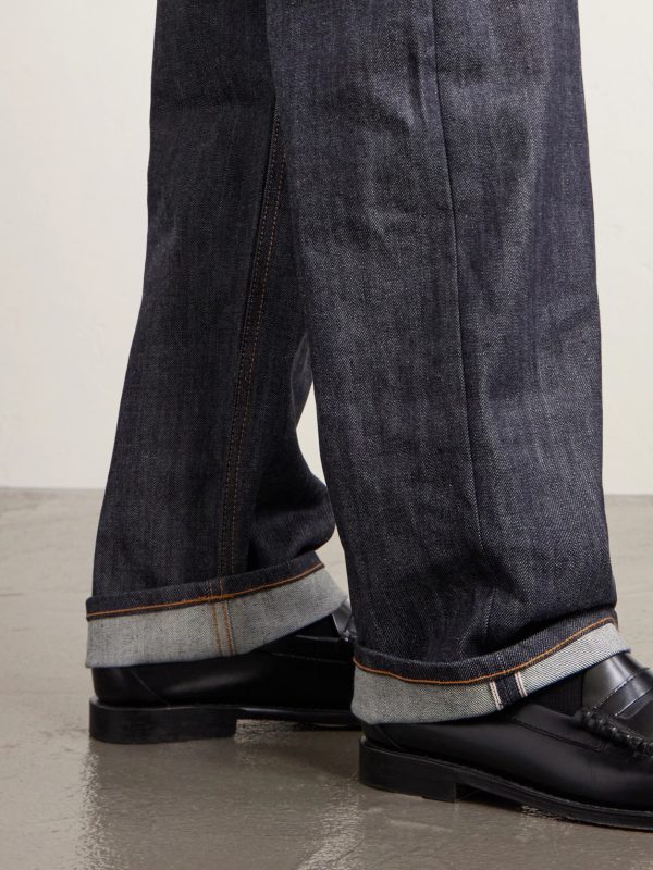 RS-100x Relaxed Straight-Leg Selvedge Jeans - E2