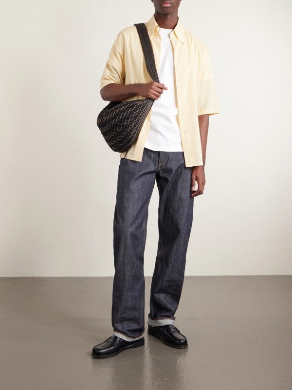 RS-100x Relaxed Straight-Leg Selvedge Jeans - OU