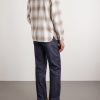 Checked Cotton-Flannel Shirt - BK Checked Cotton-Flannel Shirt - BK