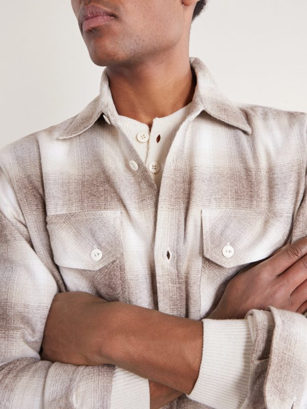Checked Cotton-Flannel Shirt - CU Checked Cotton-Flannel Shirt - CU