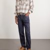 Checked Cotton-Flannel Shirt - OU Checked Cotton-Flannel Shirt - OU