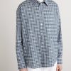 Logo-Embroidered Checked Cotton-Poplin Shirt - FR Logo-Embroidered Checked Cotton-Poplin Shirt - FR