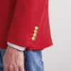 Wool-Flannel Blazer - CU Wool-Flannel Blazer - CU