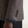 Houndstooth Wool Blazer - E3 Houndstooth Wool Blazer - E3