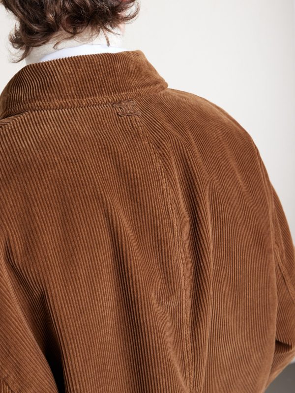 Cotton-Corduroy Blouson Jacket - E1