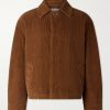 Cotton-Corduroy Blouson Jacket