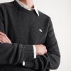 Logo-Embroidered Wool and Cashmere-Blend Sweater - CU Logo-Embroidered Wool and Cashmere-Blend Sweater - CU
