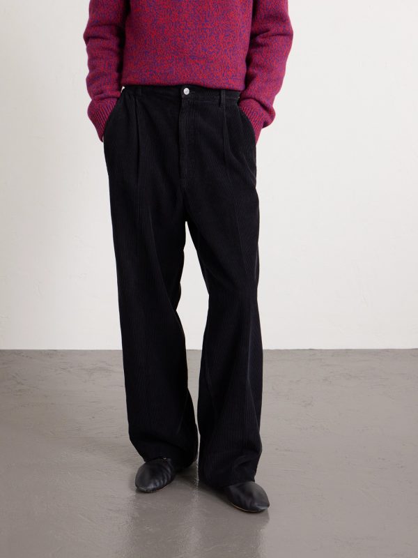 Straight-Leg Cotton-Corduroy Trousers - FR