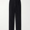 Straight-Leg Cotton-Corduroy Trousers