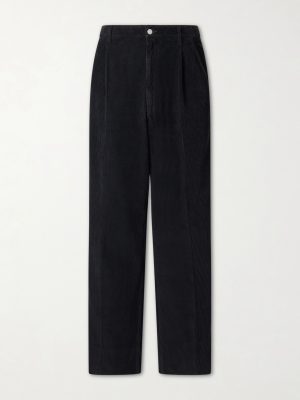 Straight-Leg Cotton-Corduroy Trousers Straight-Leg Cotton-Corduroy Trousers
